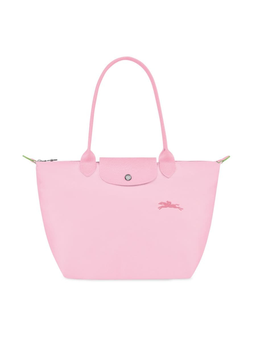 Longchamp Le Pliage Green Small Canvas Tote Bag | Saks Fifth Avenue