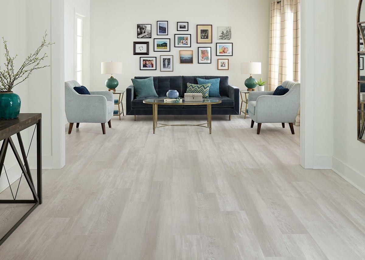 CoreLuxe 6mm w/pad New Pearl Cove Waterproof Rigid Vinyl Plank Flooring 7.56 in. Wide x 60 in. Lo... | LL Flooring