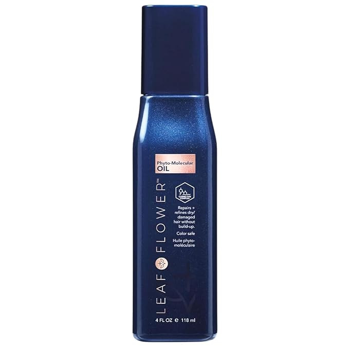 Leaf & Flower Phyto-Molecular Oil, Repairs and Refines Dry Damaged Hair, Color Safe, 4 FL OZ | Amazon (US)