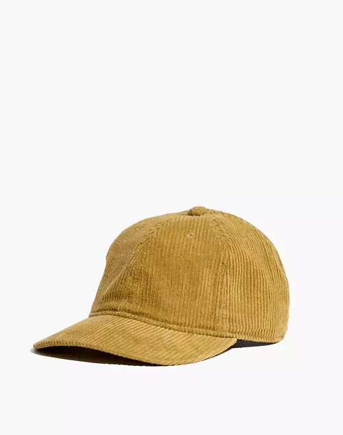 Baseball Cap in Corduroy | Madewell