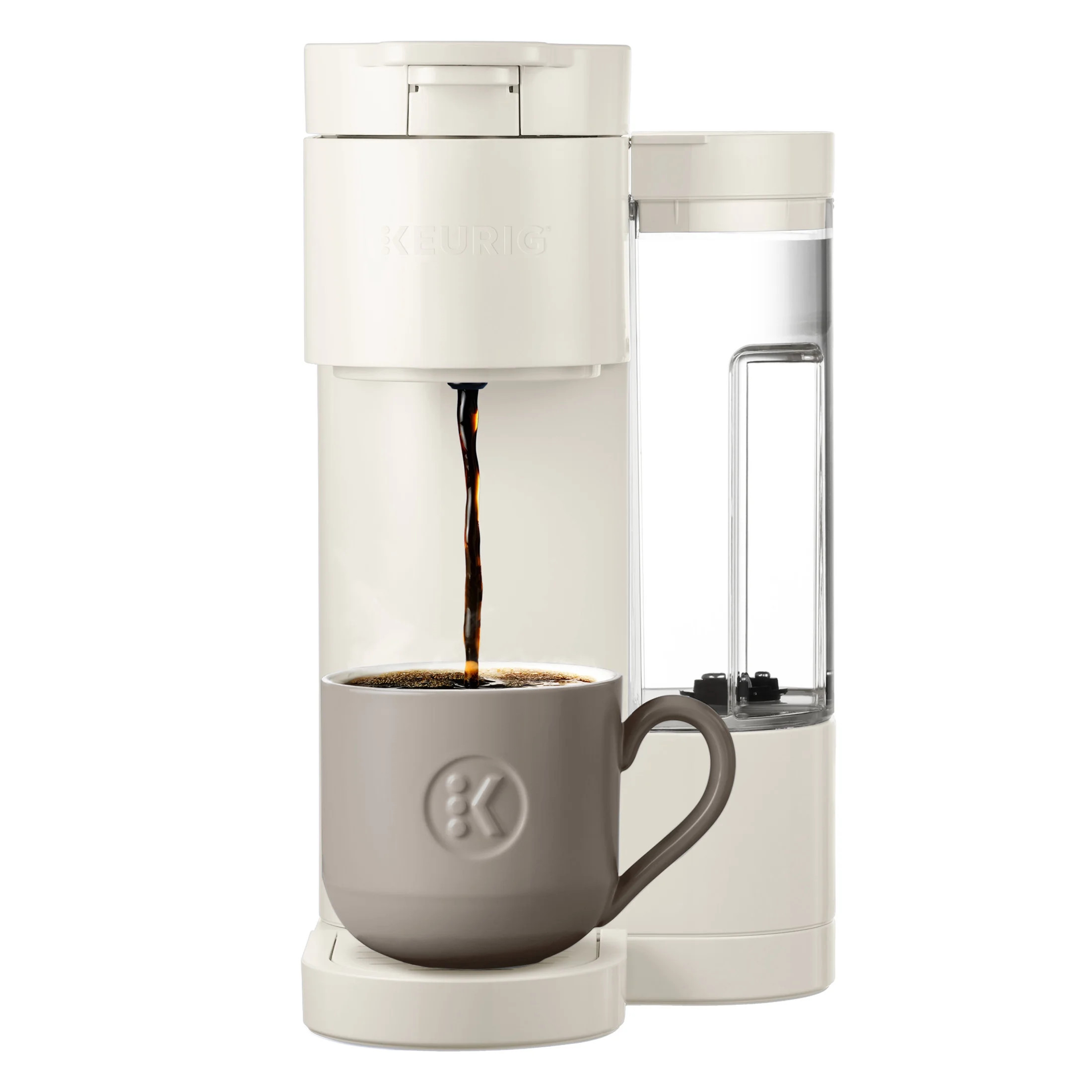 Keurig K-Express Essentials Warm Stone Single-Serve K-Cup Pod Coffee Maker | Walmart (US)