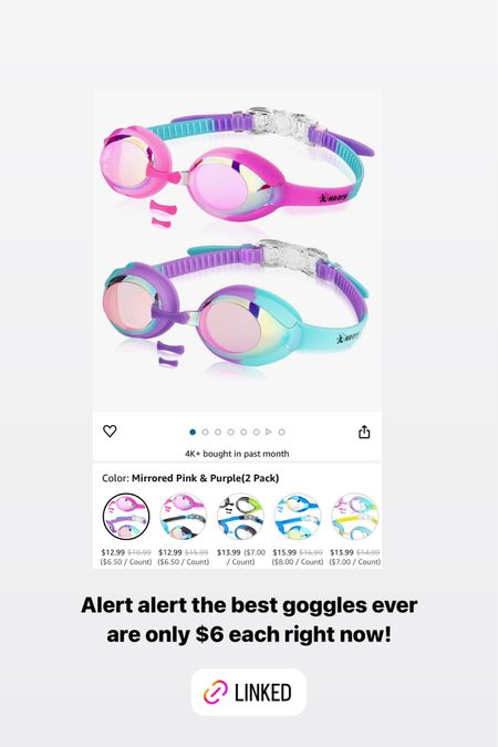 The girls love these goggles - affordable enough to replace when they inevitably go missing. 

#LTKSeasonal #LTKKids