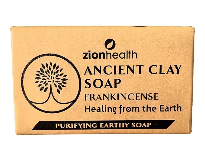 Zion Health Clay Soap Frankincense 6 oz Bar Soap | Amazon (US)