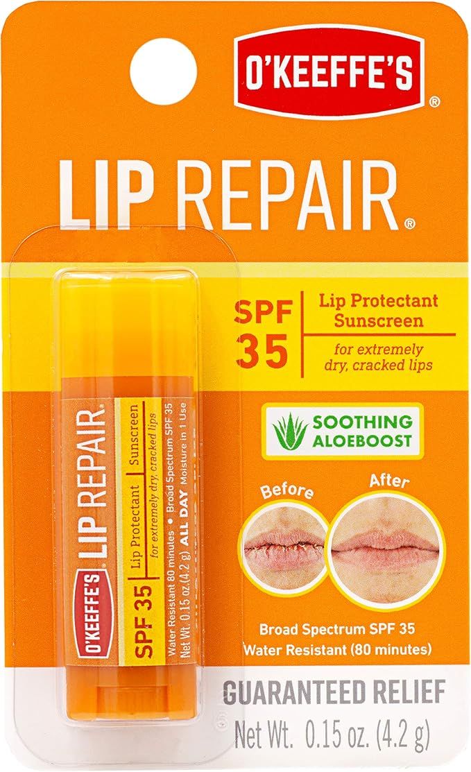 O'Keeffe's Lip Repair SPF 35 Lip Balm Stick, (Pack of 1) | Amazon (US)