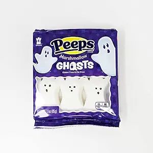 Peeps Ghosts Halloween Marshmallow Candy, 3.0 oz (Pack of 2) | Amazon (US)