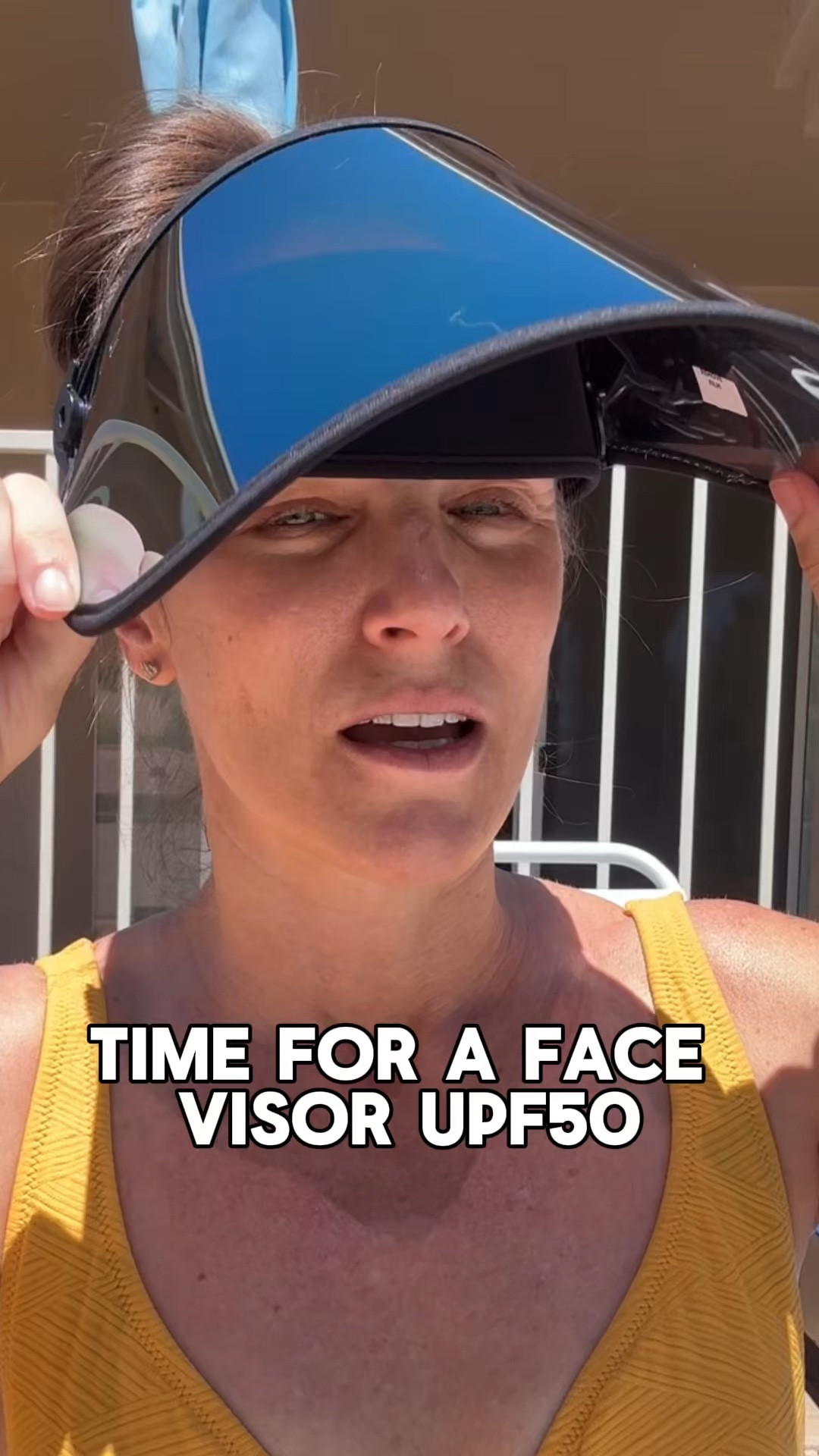 Love the coverage I get with this Bluestone Full Lux Visor!

#bluestonesunshields #sunvisor #facevisor #sunprotection #UPF50