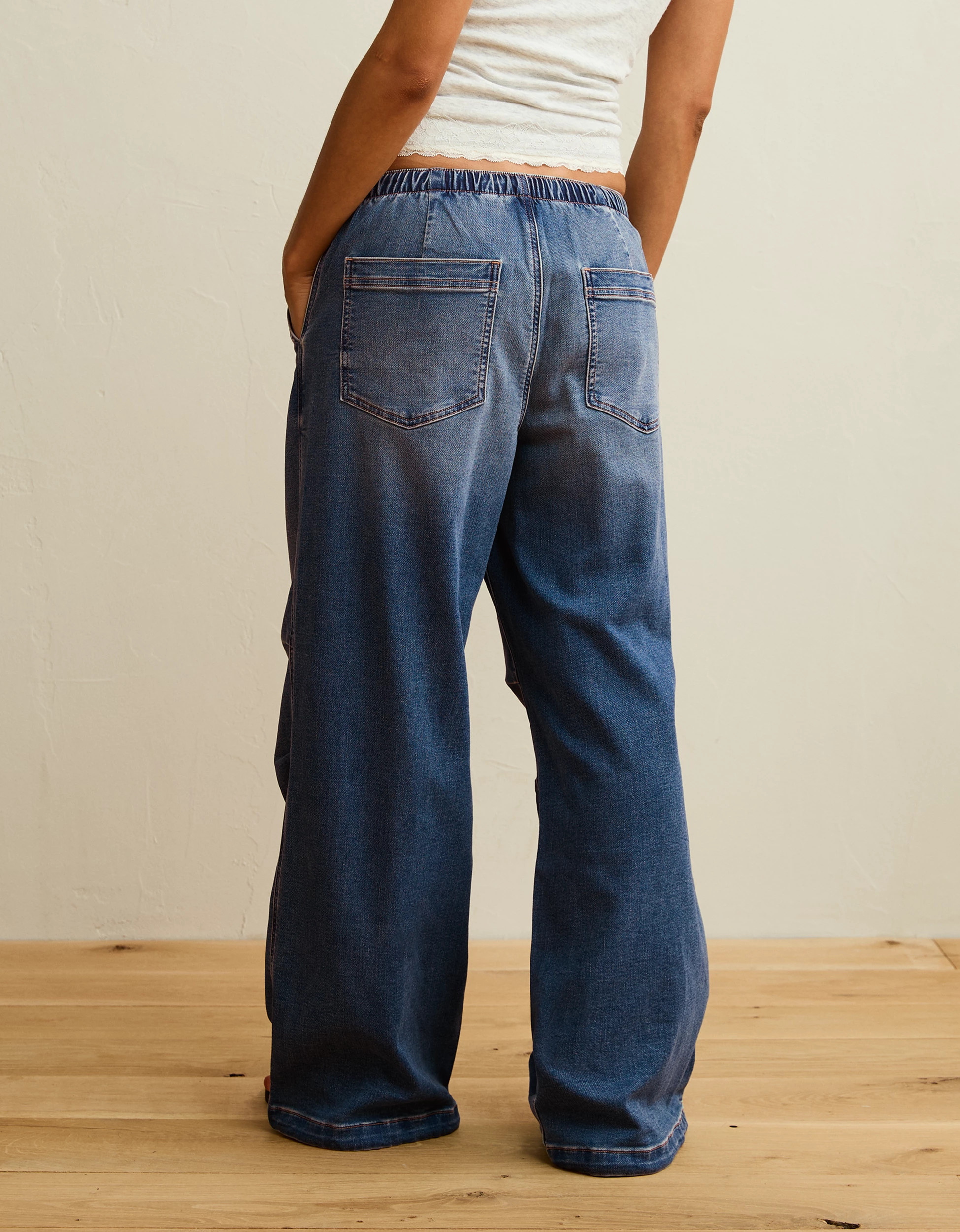 AE Low-Rise Cozy Baggy Jean | American Eagle Outfitters (US & CA)