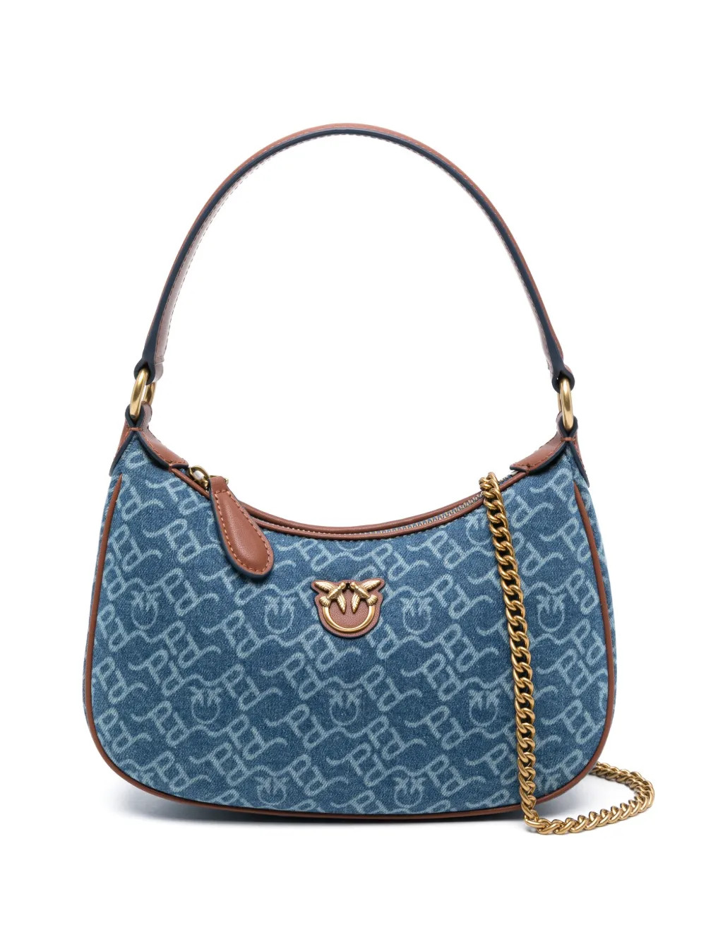 PINKO Borsa a Spalla Half Moon Mini - Farfetch | Farfetch Global