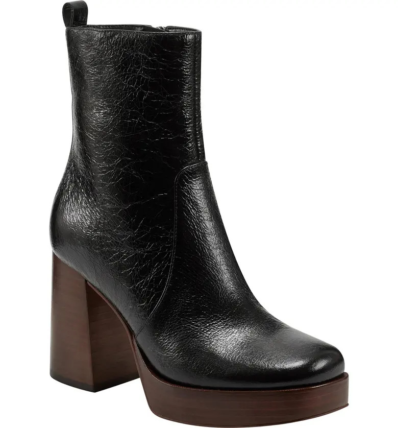 Marysa Block Heel Platform Bootie (Women) | Nordstrom