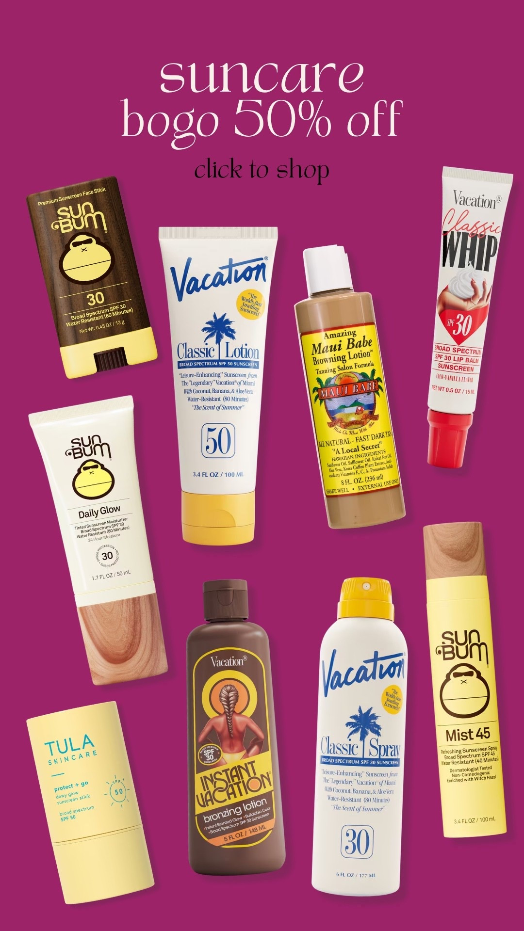 Suncare BOGO 50% off at Ulta! ☀️

#LTKselfcare #LTKBeauty #LTKTravel
