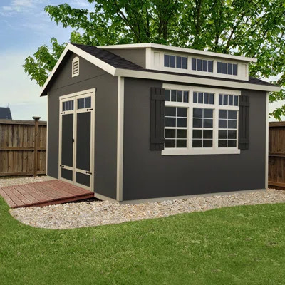 Windemere 10 ft. W x 12 ft. D Storage Shed | Wayfair North America