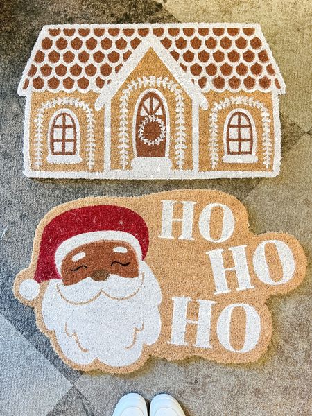 The most adorable Christmas doormats! 

#LTKhome #LTKSeasonal #LTKHoliday