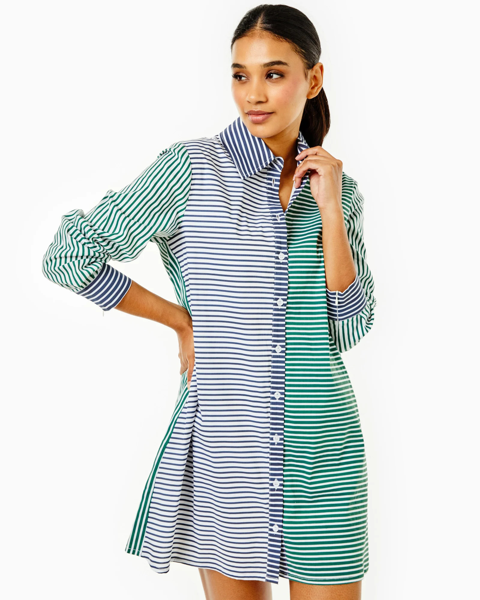 Bloom Shirt Dress | Addison Bay