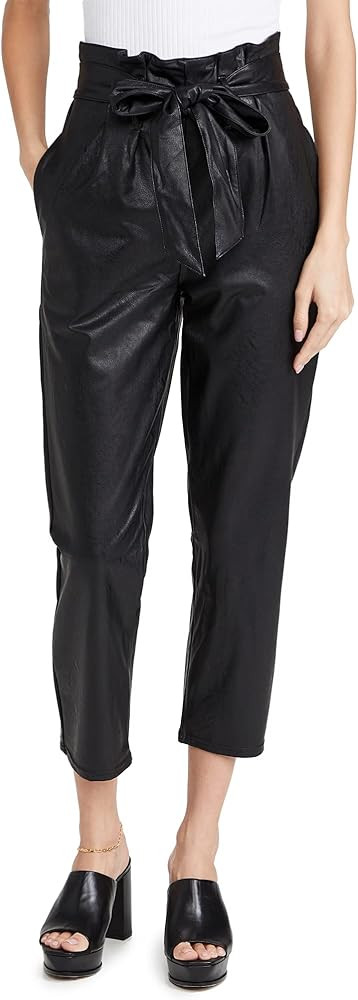 commando Women's Faux Leather Paperbag Pants | Amazon (US)