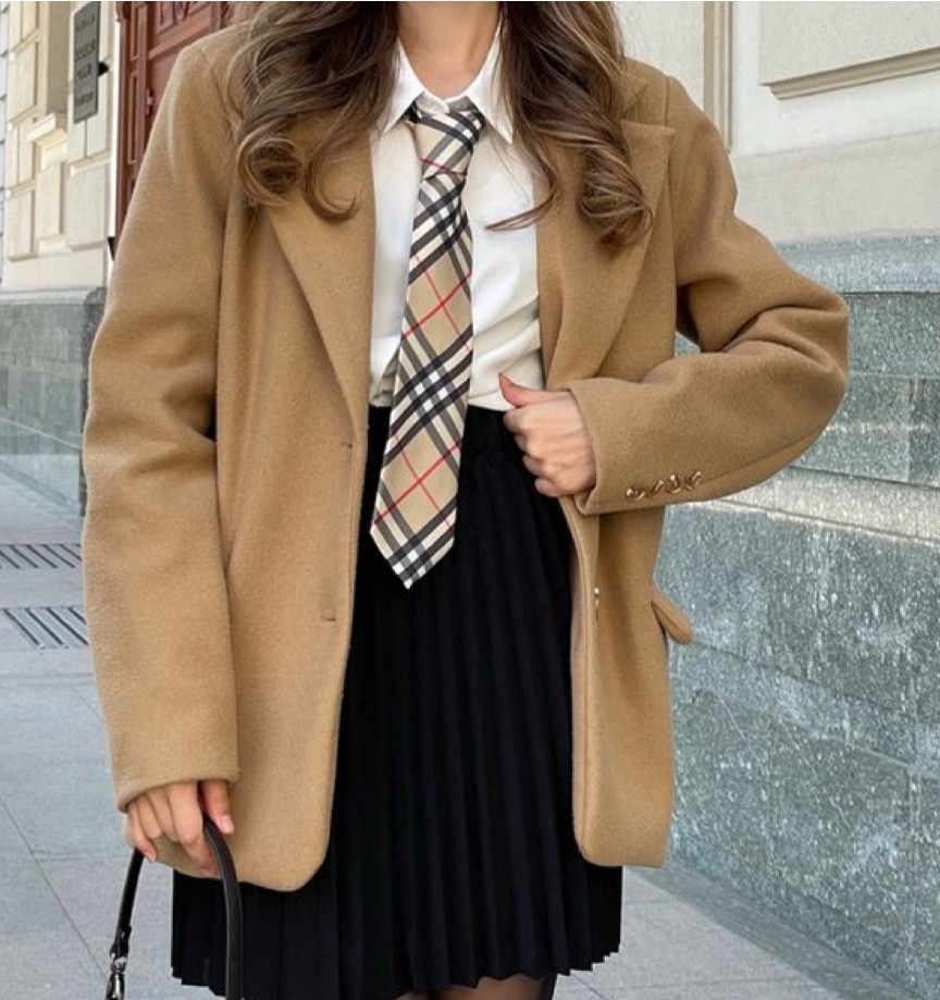 who said girls can’t wear tie?
styling Burberry iconic silk tie for preppy style in beige color palette. must-have accessory to elevate your outfit🤎

#LTKStyleTip #LTKTravel #LTKSeasonal
