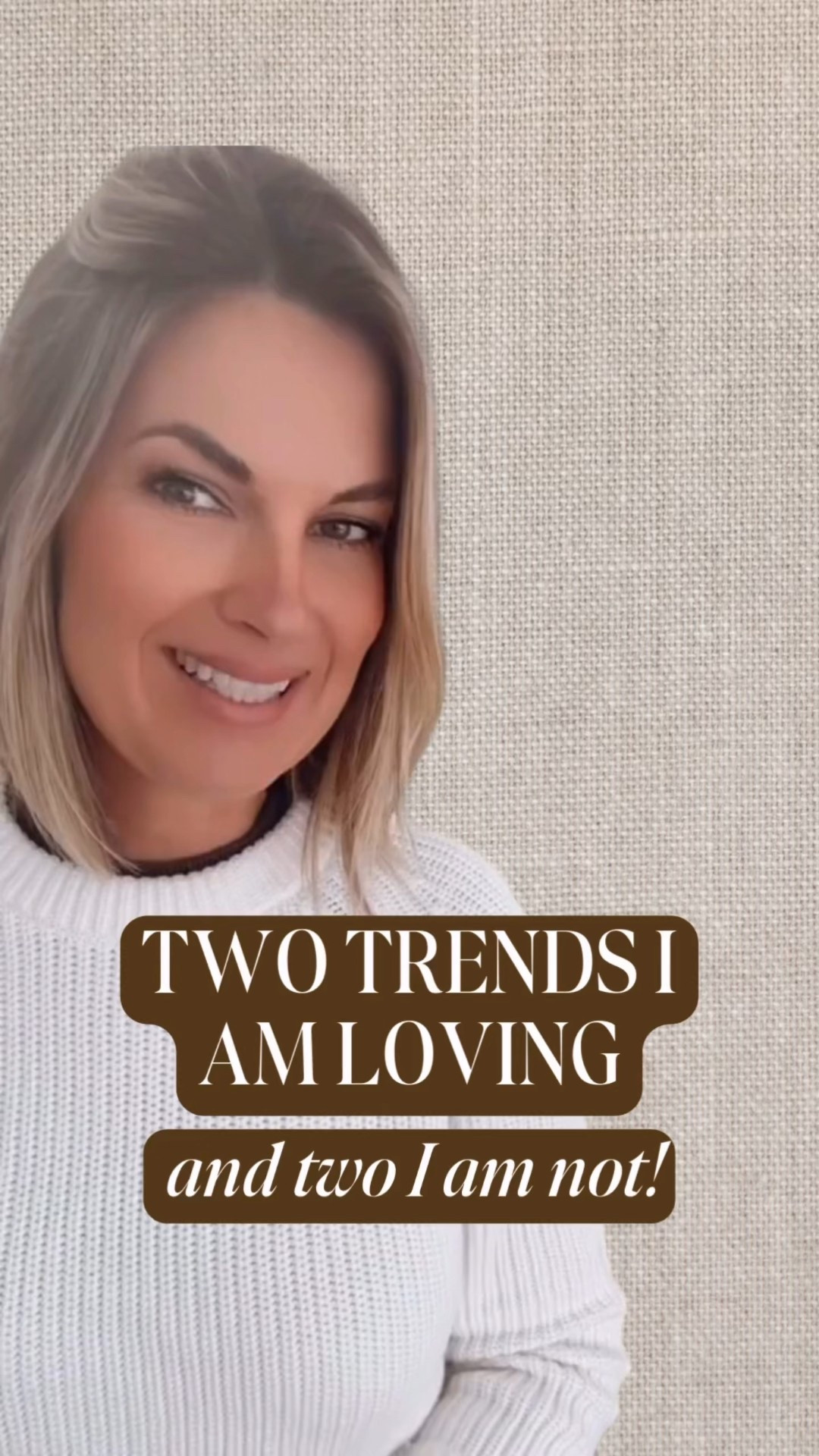 Not every trend is for everyone. Here are two I love and two I’m passing on this season.

#LTKOver40 #LTKSaleAlert #LTKTall