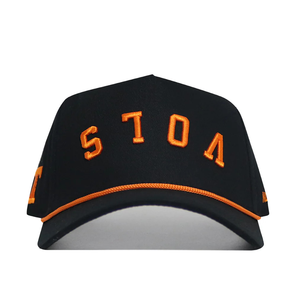 Upside Down VOLS Hat - Blackout | No Rivals