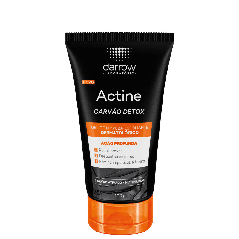 Darrow Actine Carvão Detox
            
                 - Gel de Limpeza Esfoliante Facial 100g | Beleza Na Web (BR)