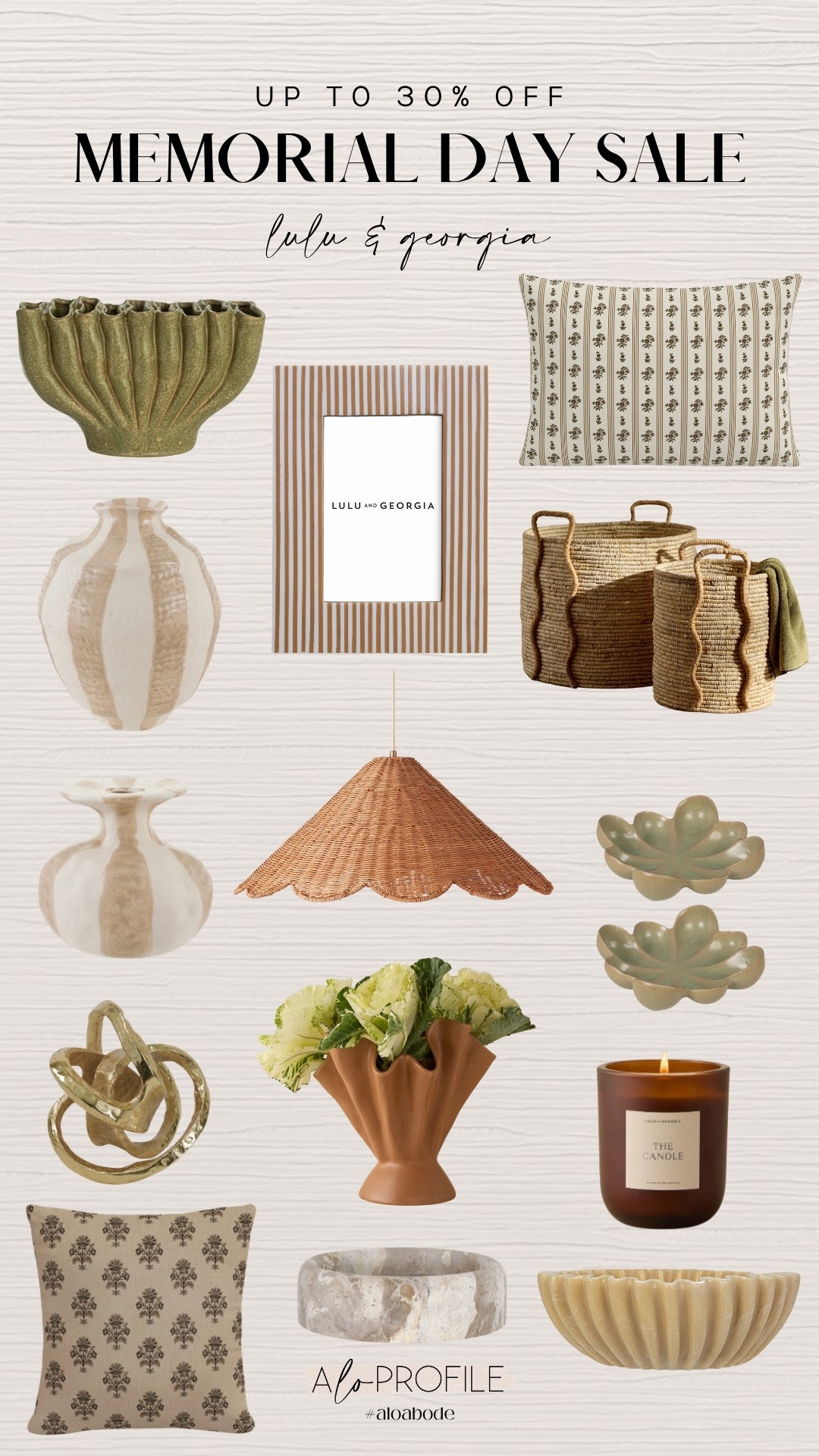 Memorial Day Sales: Lulu & Georgia✨up to 30% off site wide!