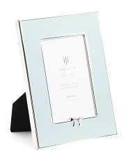 4x6 Two Tone Metallic Border Tabletop Picture Frame With Bow Accent | Mother's Day Gifts | Marsha... | Marshalls