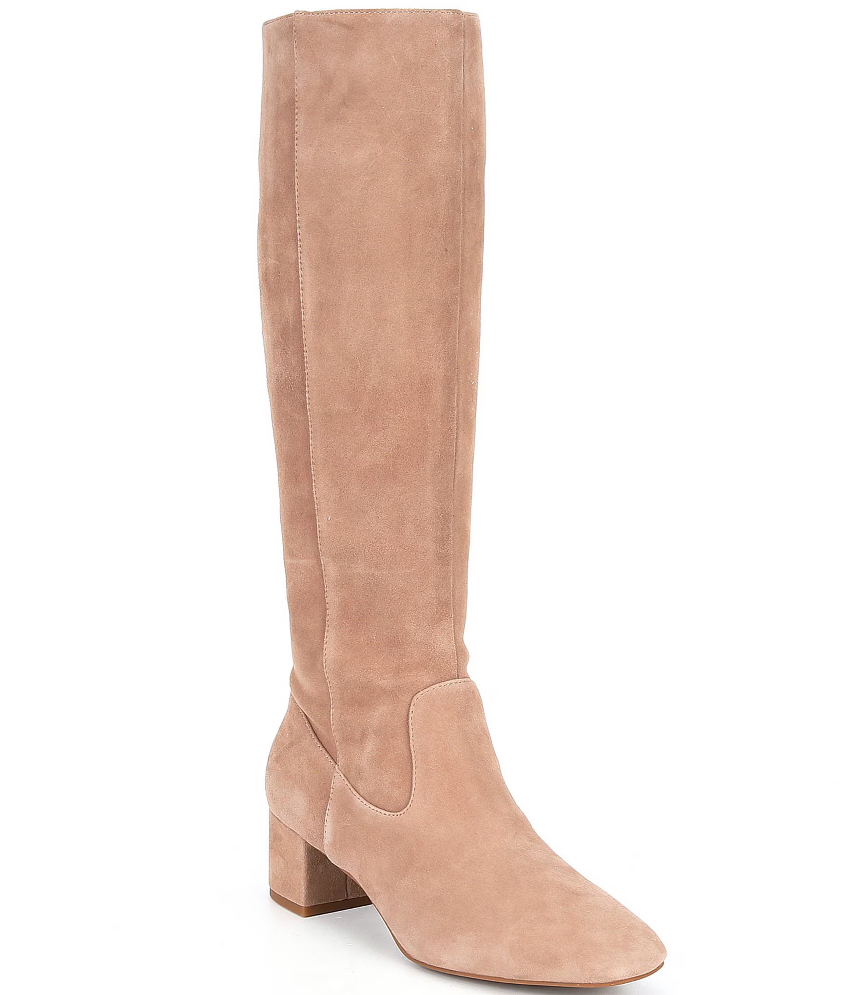 Prizelle Wide Calf Tall Shaft Suede Boots | Dillards
