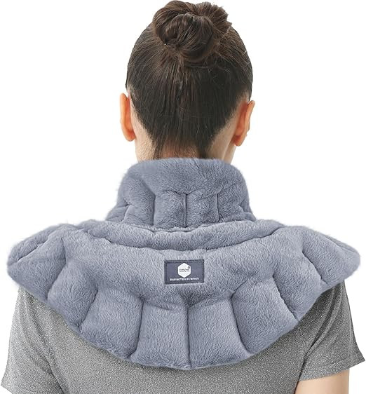 Microwave Heating Pad for Neck and Shoulders40*30cm- Mink Fabric Long-lasting Heat and Cold Reten... | Amazon (CA)
