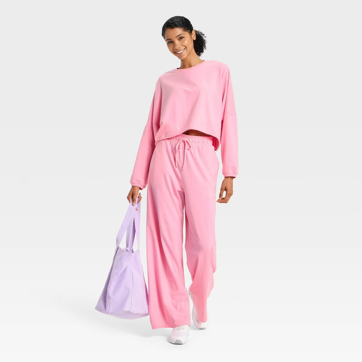 Women's Washed Jersey Long Sleeve Top - JoyLab™ | Target