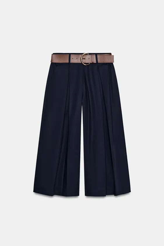BELTED CULOTTES | Zara US