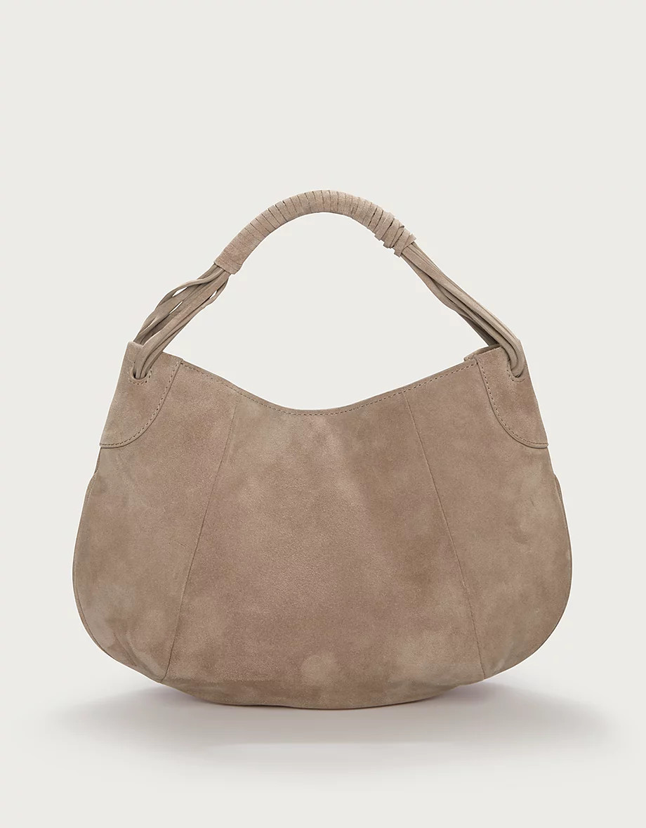 Suede Mini Hobo Bag | Bags & Purses | The  White Company | The White Company UK & ROW