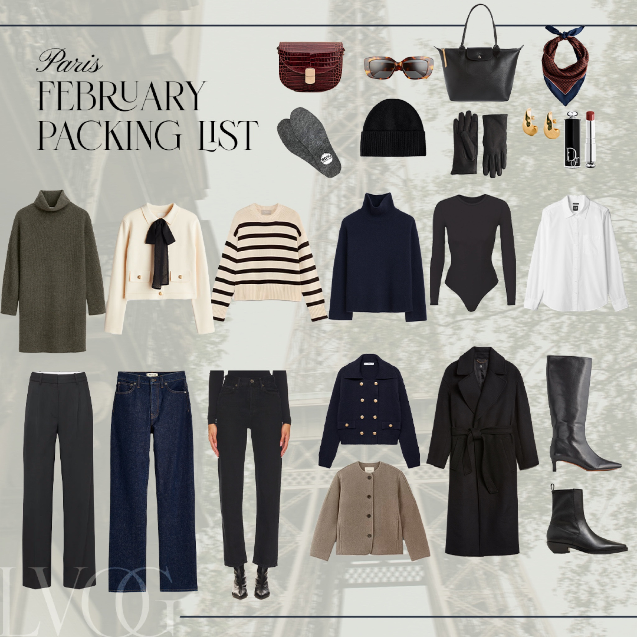 Packing list for Paris 
Travel Capsule
Winter Outfits 

#LTKTravel #LTKOver40 #LTKStyleTip