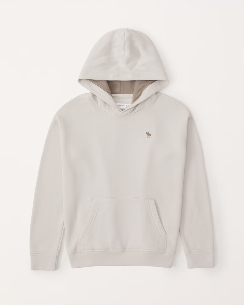 essential icon hoodie | Abercrombie & Fitch (US)