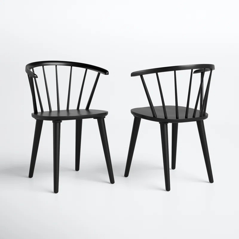 Sheffield Solid Wood Arm Chair (Set of 2) | Wayfair North America