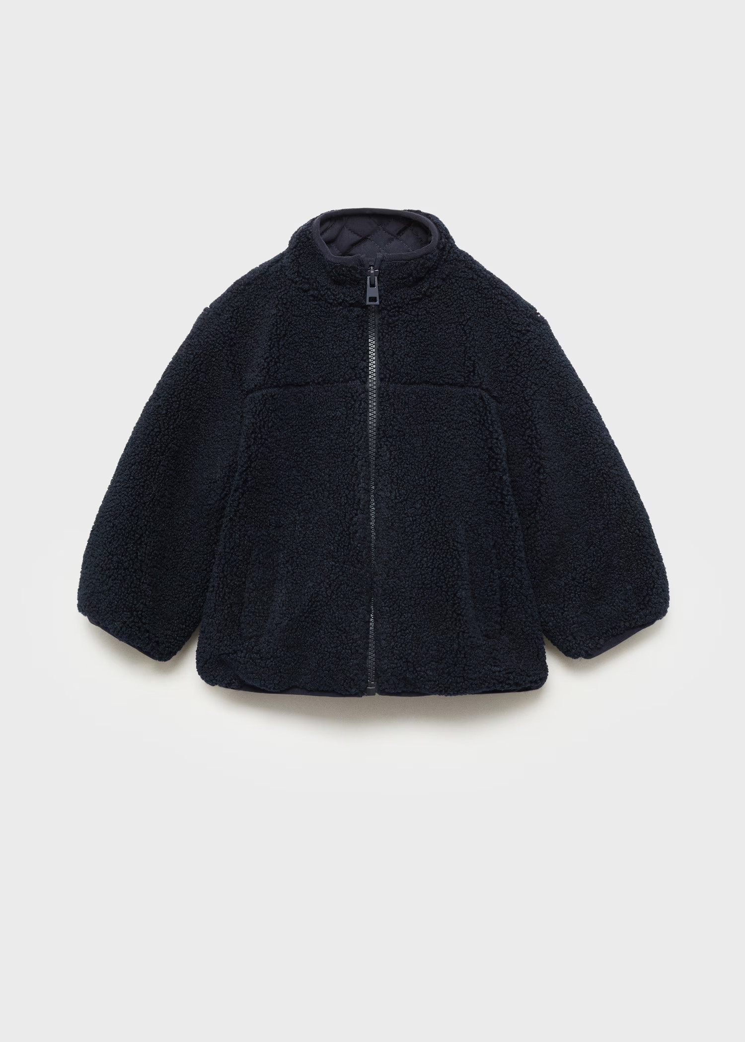 Shearling-effect jacket - Kids | MANGO USA | Mango (US/MX/AU)