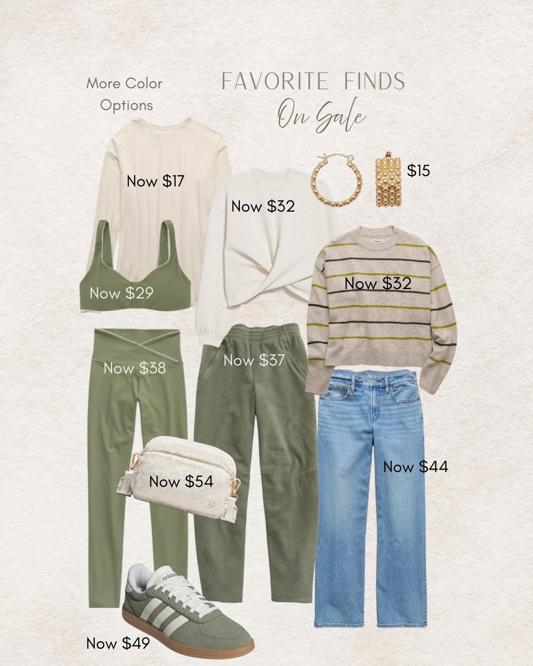 Favorite finds on sale! 
Great deals on top sellers! 🤍

#LTKActive #LTKFindsUnder50 #LTKSaleAlert