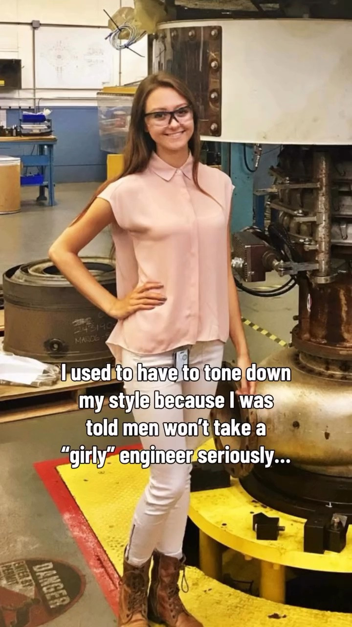 Early in my engineering career, I was explicitly told that if I wanted to be taken seriously by men in the industry, I needed to tone it down, blend in, and mute my style.
So, I tried it. And you know what happened? I was miserable, bored, and felt completely disconnected from myself.

So I threw that outdated advice straight in the trash and went right back to my unapologetic, maximalist, color-drenched self. And guess what? The universe didn’t implode. Turns out, competence isn’t tied to wearing boring beige.

Wear the loud prints. Accessorize aggressively. Build great things, and never dim your shine to make anyone else comfortable. 📐✨🪩

#WomenInSTEM #WomenInEngineering #MaximalistStyle #DopamineDressing #UnapologeticallyMe

women in engineering fashion, professional women in tech style, overcoming workplace dress code expectations, authentic personal style in STEM, eccentric fashion creator lifestyle, vibrant outfits for engineers, breaking workplace stereotypes, confident career women, maximalist personal style, professional competence and style, Dopamine Dressing Fashion, Vintage Maximalist Style, Colorful Outfit Inspiration, fashion girlie humor