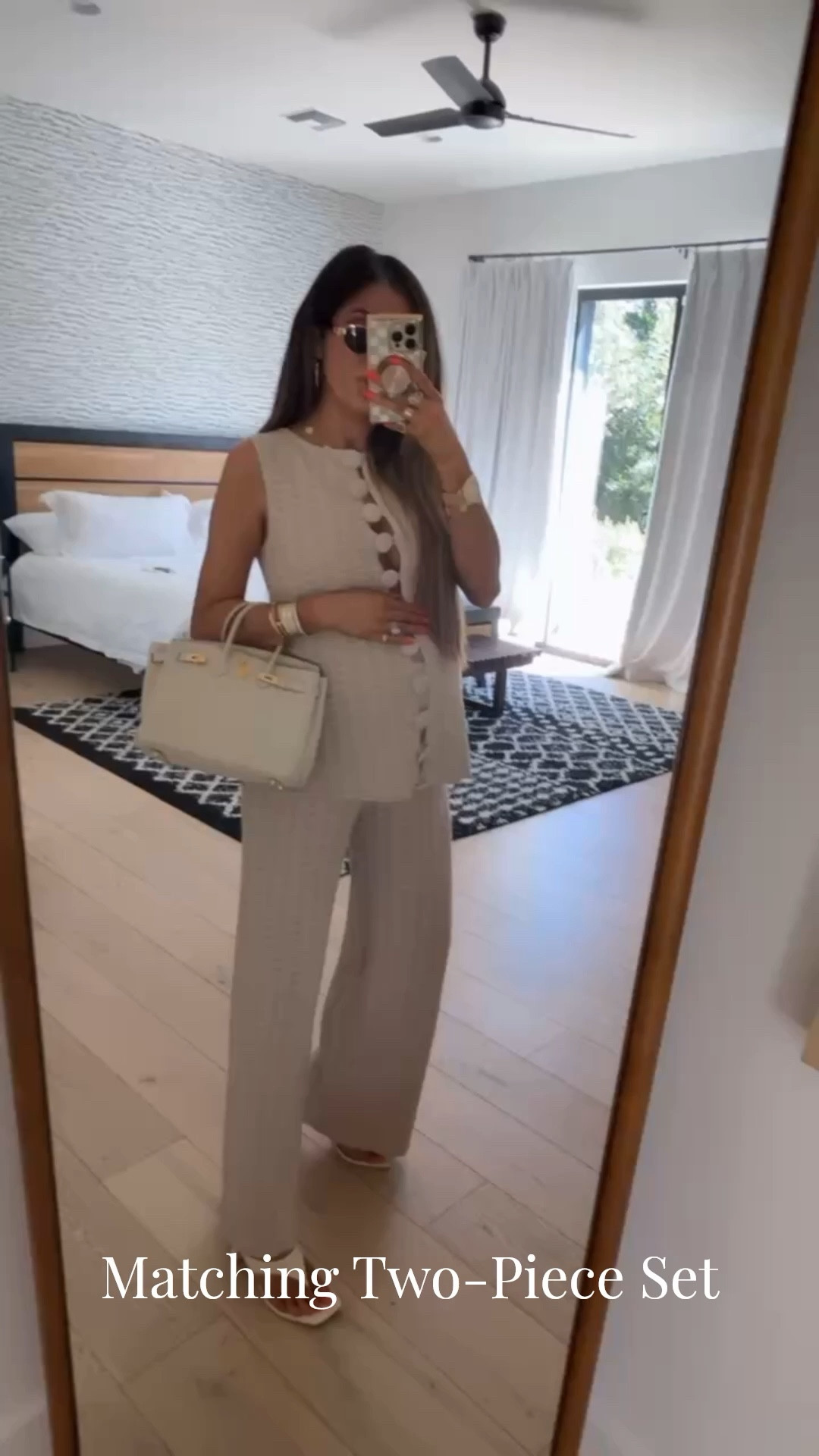 Wearing a size medium in this two-piece set! 

Spring outfits, Spring outfits 2026, Matching set, Sabo, Vacation outfits, Vacation outfits beach, Spring break, Emily Ann Gemma 

#LTKootd #LTKBump #LTKTravel