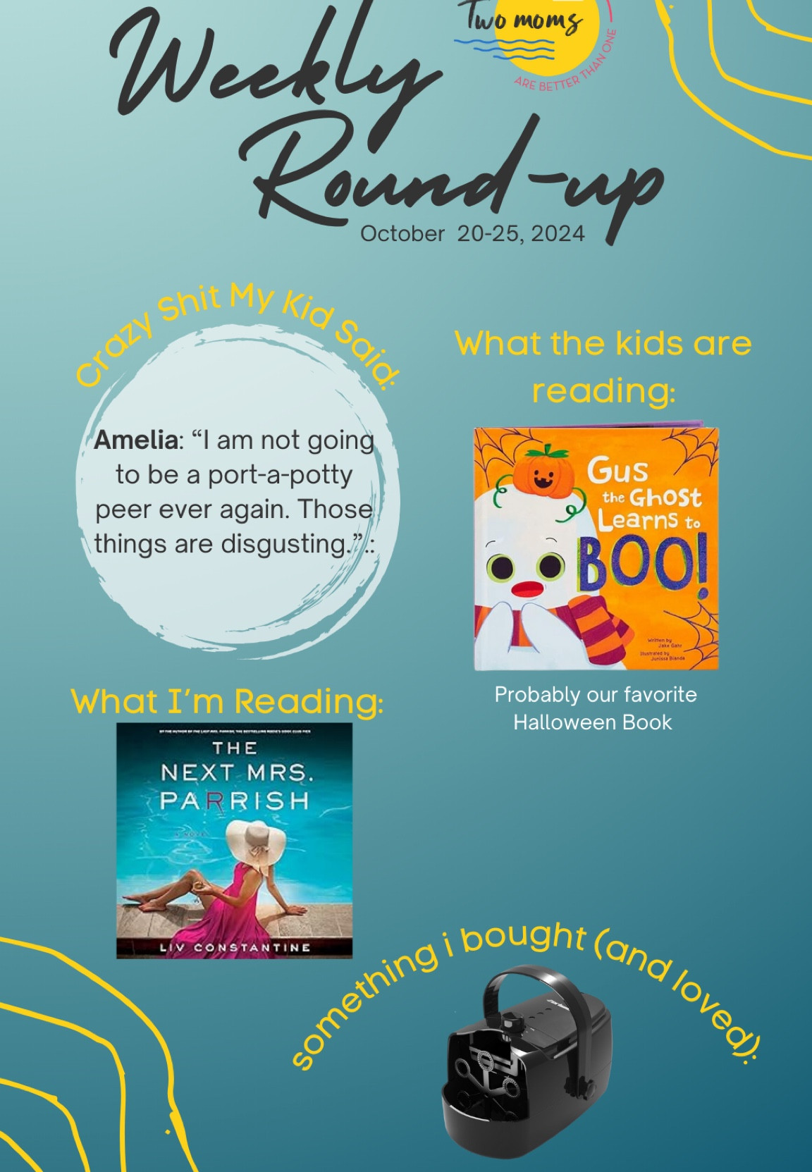 Weekly Round-up #2

#LTKHome #LTKFamily #LTKHalloween