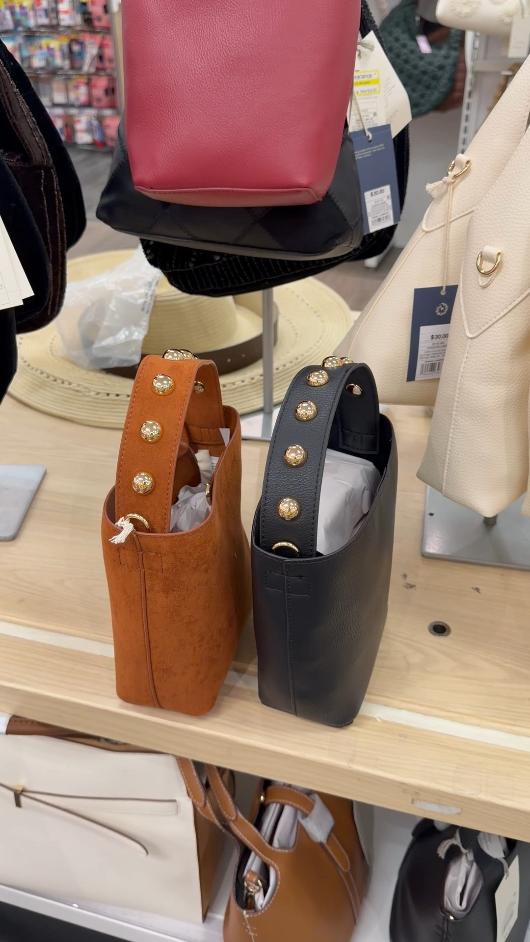 Loving these new bucket bags from Target!! Cute new spring handbags. Crosby bag strap included. 

#LTKWorkwear