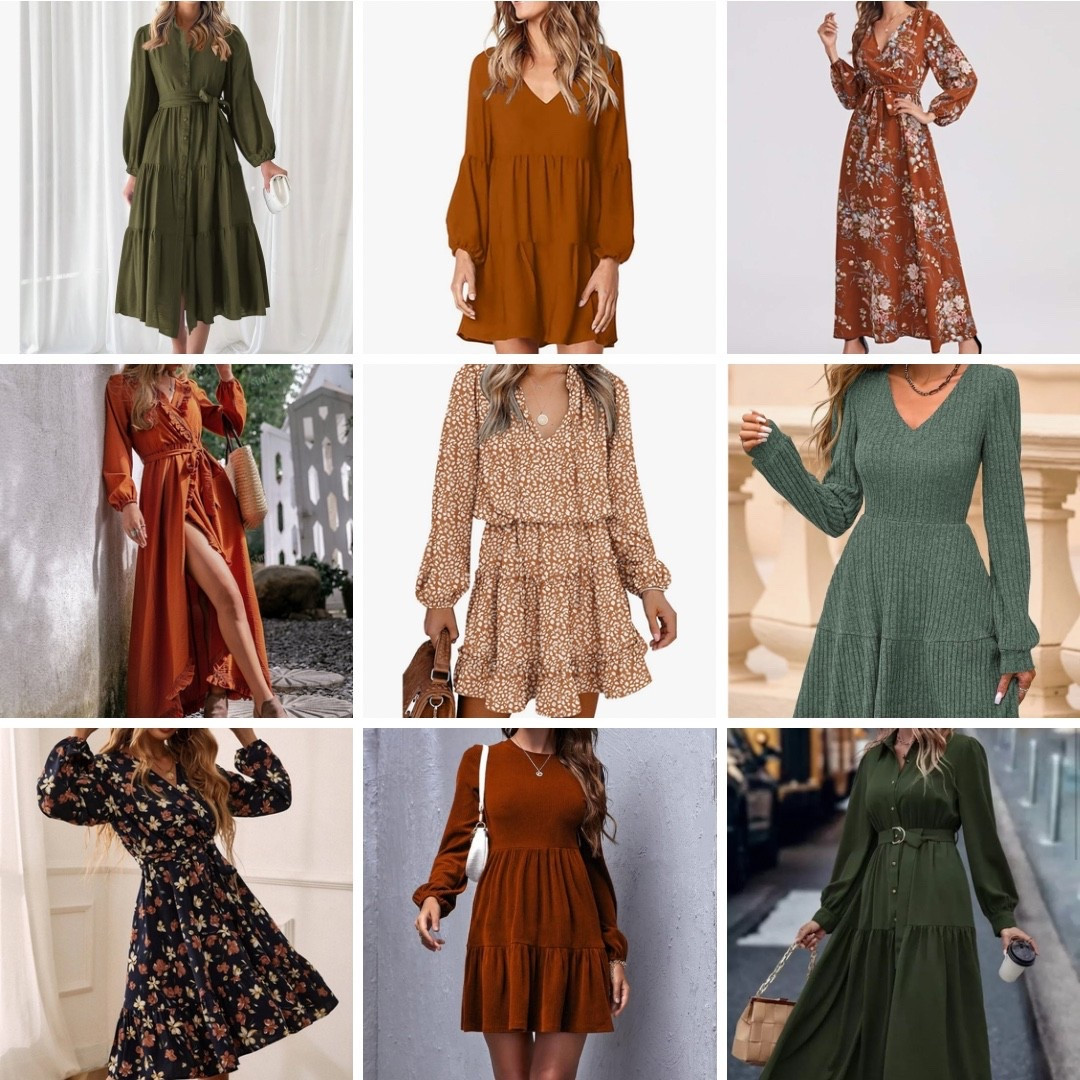 Falling for these cozy-chic dresses this season 🍁

🔗 Join our newsletter: https://domesticallyblissful.com/newsletter/ 

#LTKWorkwear #LTKFindsUnder50 #LTKStyleTip