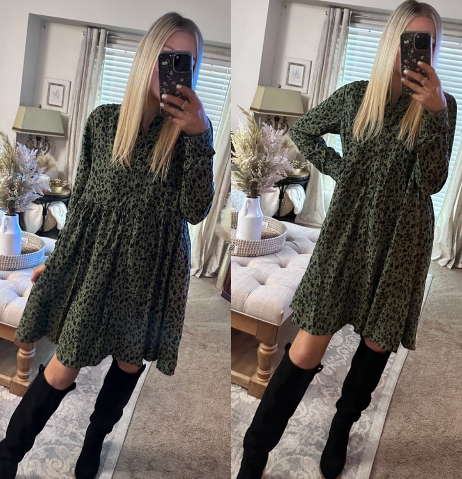 Love this $22 relaxed fit shirt dress from Walmart! Fits TTS (wearing XS)  Super lightweight too, so it’d make a great transition piece into Fall! Comes in regular leopard print and a floral print as well!





Walmart. Walmart fashion. Walmart style. Walmart finds. Walmart try on. Walmart outfit idea. Walmart dress. Fall outfit inspo. Fall outfit idea. Fall fashion. Leopard dress. Time and Tru. Ootd. Affordable outfit idea 

#LTKunder50 #LTKstyletip #LTKBacktoSchool