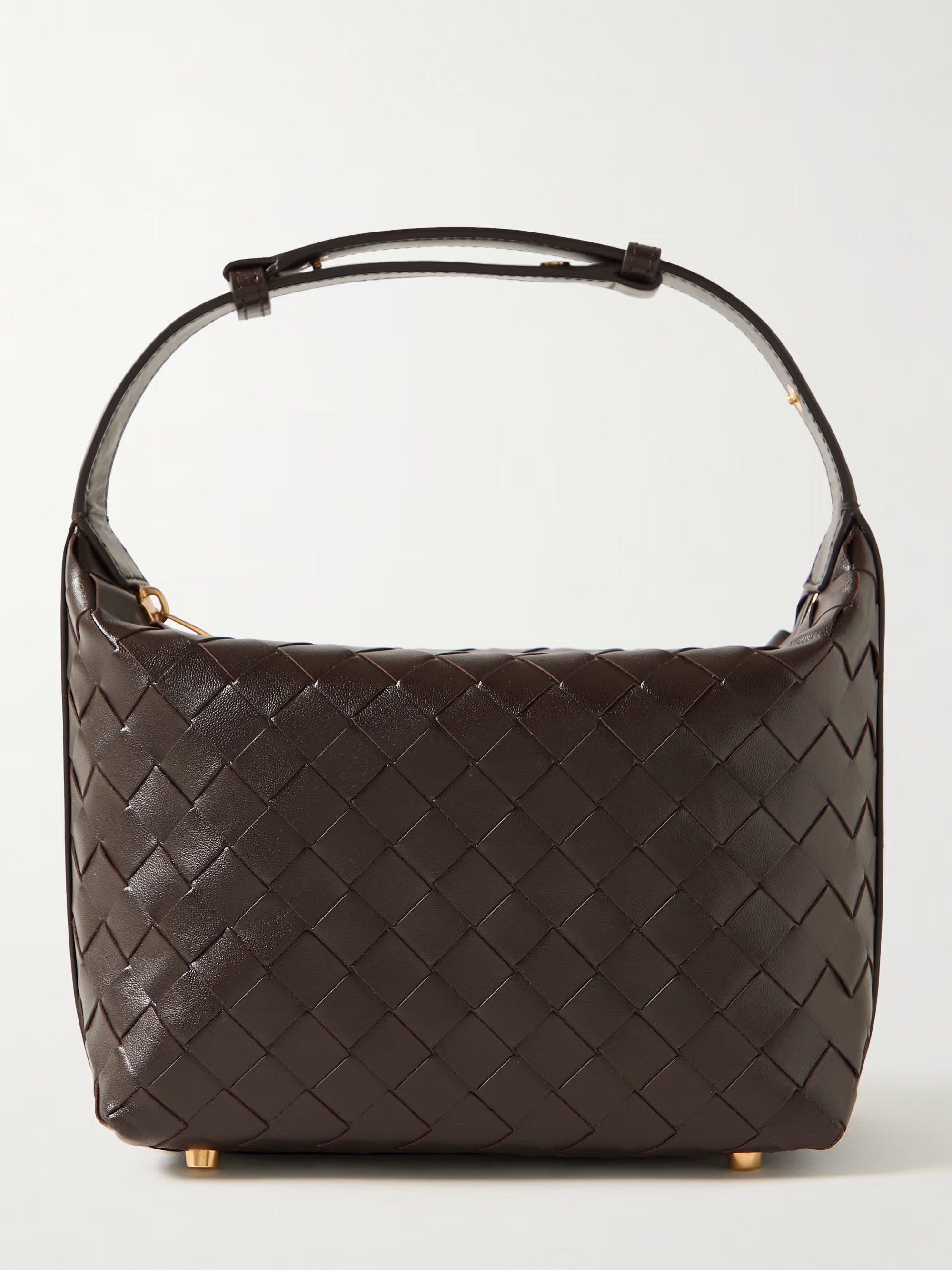Mini Wallace intrecciato leather shoulder bag | NET-A-PORTER (UK & EU)