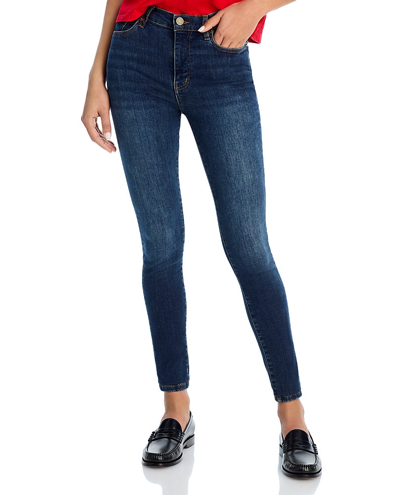 Frame x Alix Earle The Alix High Rise Skinny Jeans in Flaunt | Bloomingdale's (US)