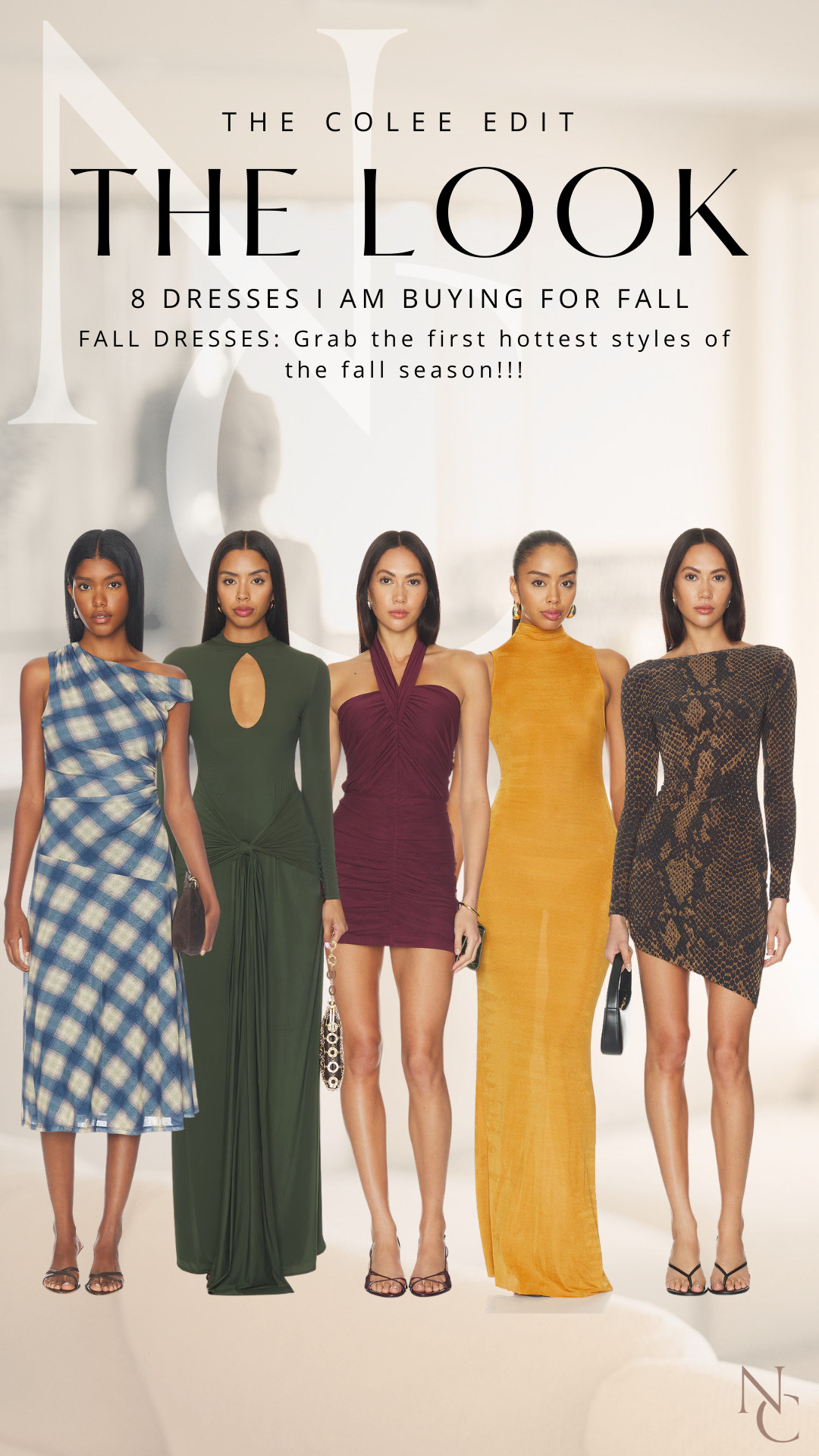 Okayyy NOW we’re talking fall. 🍂 Rich olive, chocolate, burgundy, golden tones and a little snake print because obviously. These are the dresses making me almost ready to say goodbye to summer.

Almost. 😉 Shop my early fall favorites here.
 

 #LTKdayinmylife #LTKgrwm #LTKootd