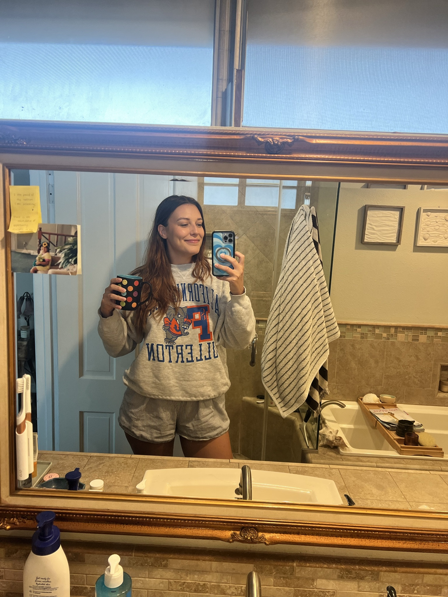 when the work from home outfit is just fresh pajamas and a vintage sweatshirtt

#LTKFindsUnder100 #LTKTall #LTKStyleTip