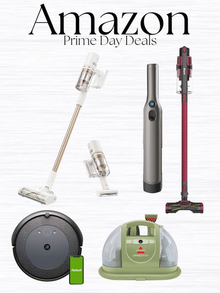 Amazon prime day deals, vacuums, robot vacuum, stick vacuum, home finds

#LTKxPrimeDay #LTKsalealert #LTKhome