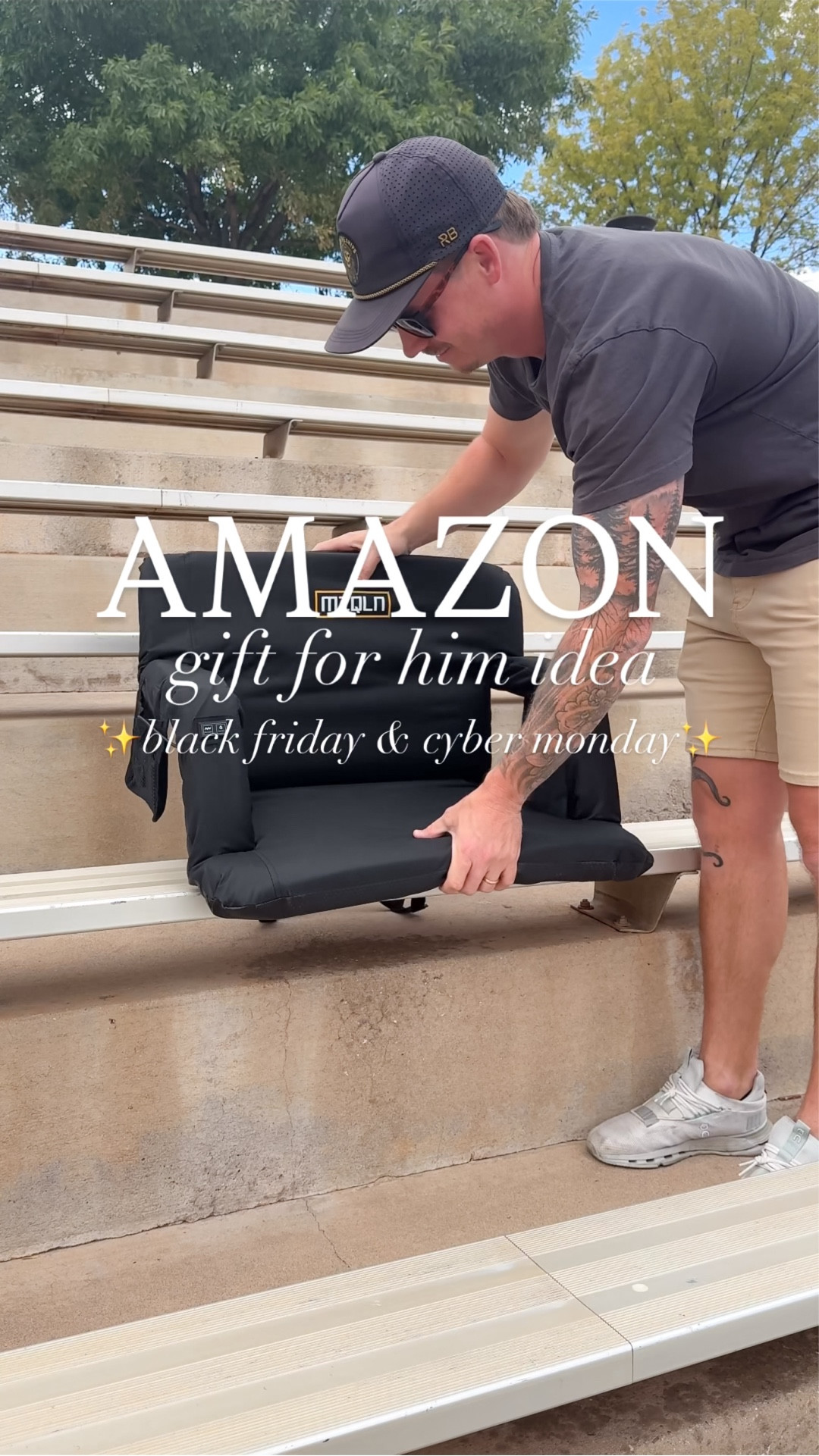This heated, massage stadium chair from Amazon is on sale for Black Friday & Cyber Monday and makes the perfect gift for him!!! 🏈🎁

#amazonhome #giftforhim #thesistershoppers #amazongadget #amazonmusthaves

#LTKCyberWeek #LTKGiftGuide #LTKHome