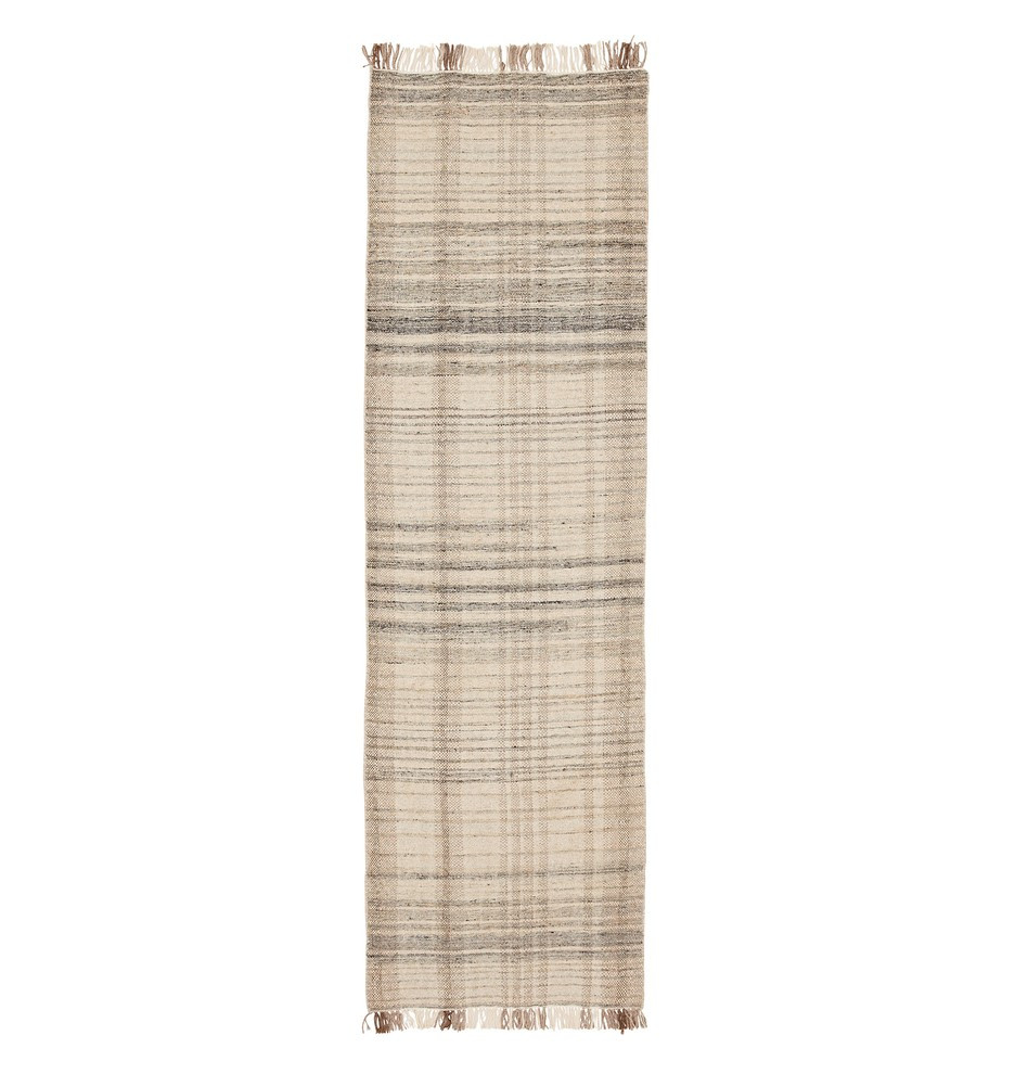 Plaid Dhurrie Flatweave Rug
 | Rejuvenation | Rejuvenation
