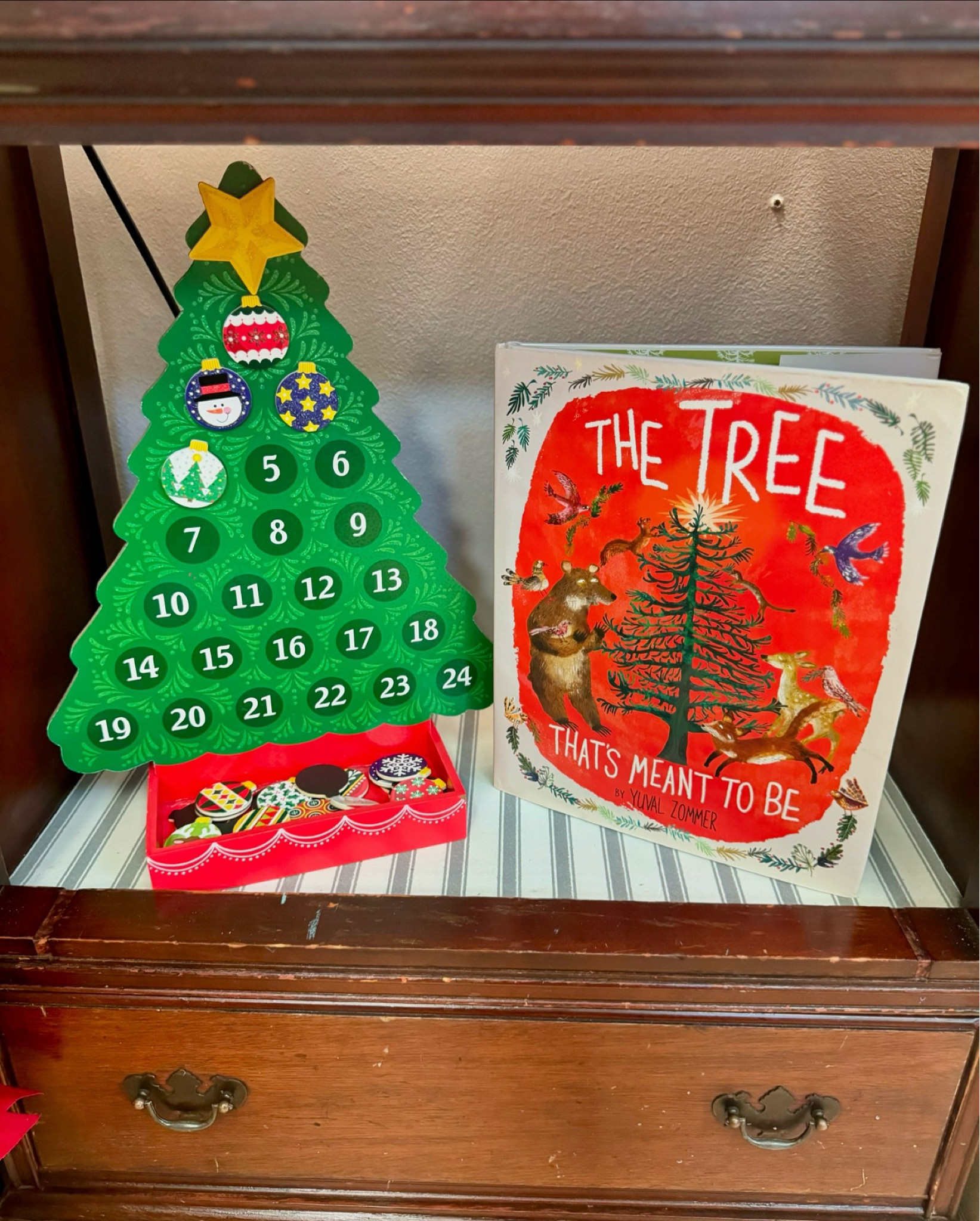 Make counting down to Christmas more hands-on! This wooden Melissa & Doug Christmas tree with magnetic ornaments is perfect for circle time in your Montessori preschool classroom or as an advent calendar at home🎄 

Decorating the tree strengthens fine motor skills, while the daily countdown builds excitement and supports early math concepts. A beautiful way to make the season meaningful and engaging!

#woodentoys #melissaanddoug #blackfriday #amazondeals #christmastoys

#LTKHoliday #LTKKids #LTKSeasonal