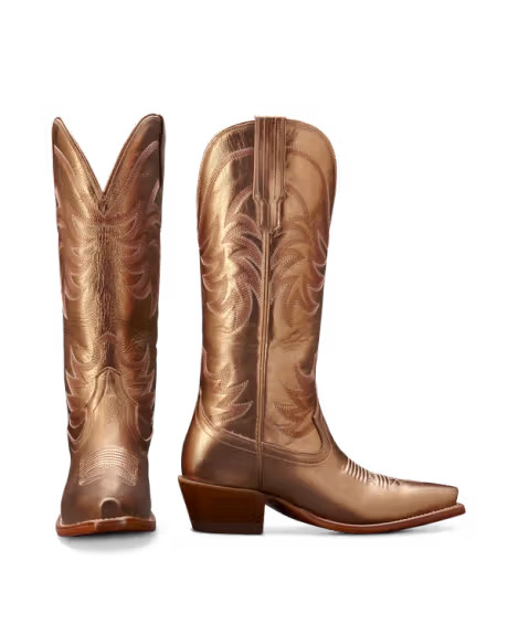 The Annie in Copper Cowhide - Women's Cowgirl Boot | Tecovas | Tecovas
