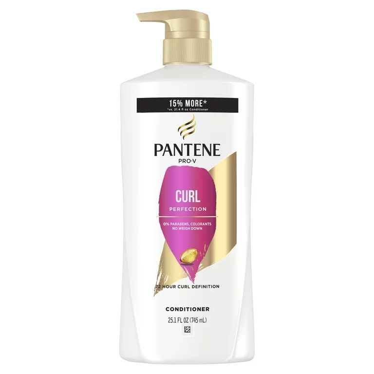 Pantene Pro-V Curl Perfection Conditioner, Nourishing, 25.1 oz | Walmart (US)